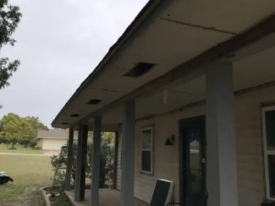 Before Roof Leak Repair