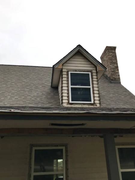 Before Siding Repair